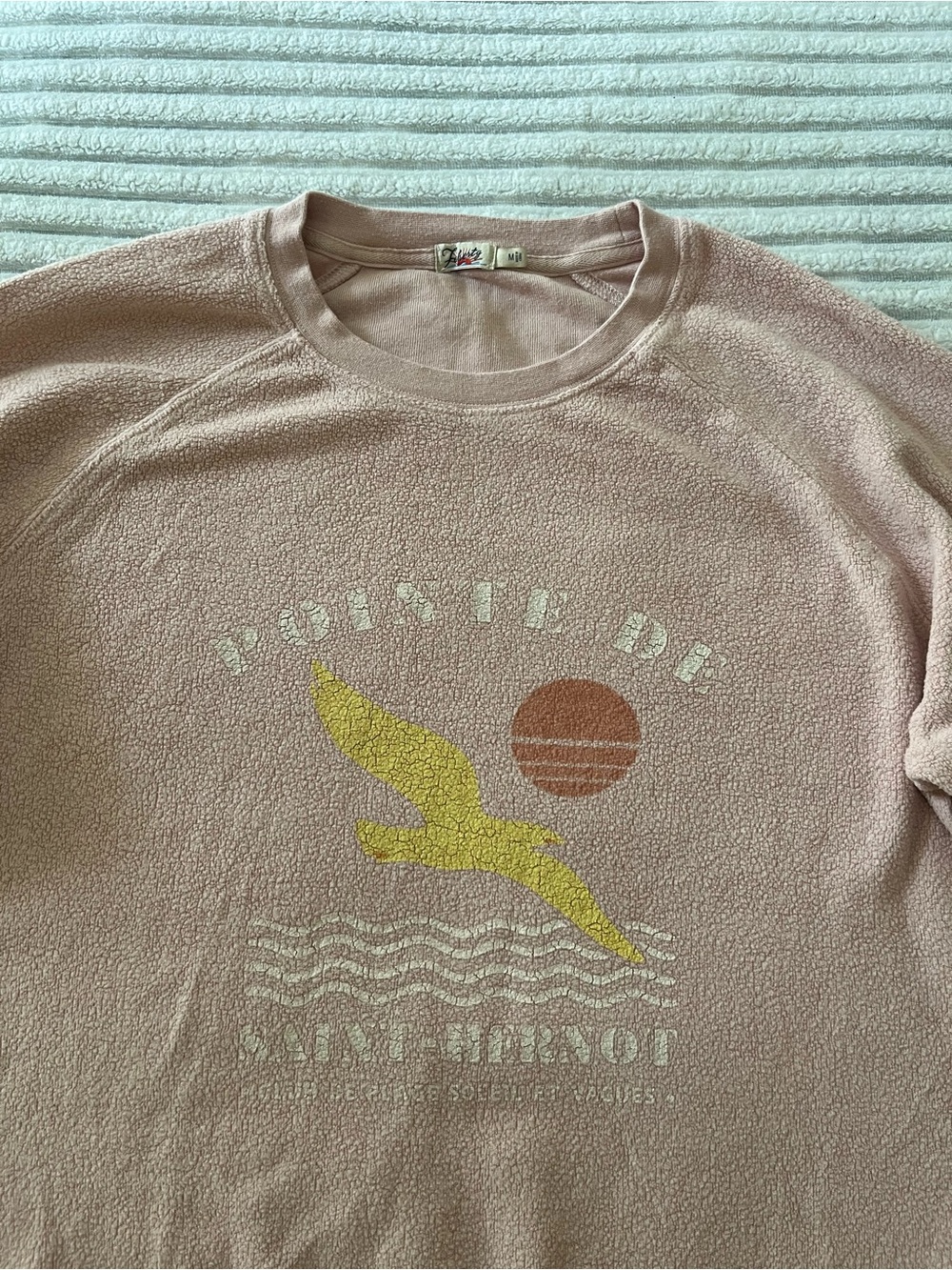 Faherty Pink Graphic Sweatshirt - Picture 8 of 13